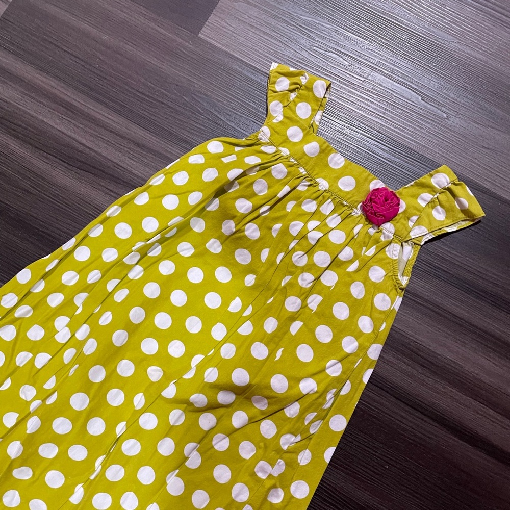 Green dress for toddlers